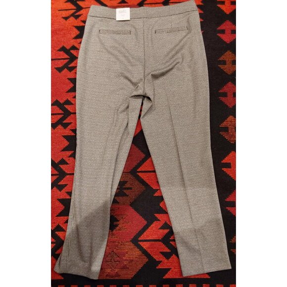 NEW Croft & Barrow Women's Houndstooth Pull-On Pants Size 0X 88% Polyester Blend - Picture 8 of 8